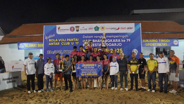 Kapolresta Sidoarjo Apresiasi Potensi Pemain Muda di MAVI Cup 2025