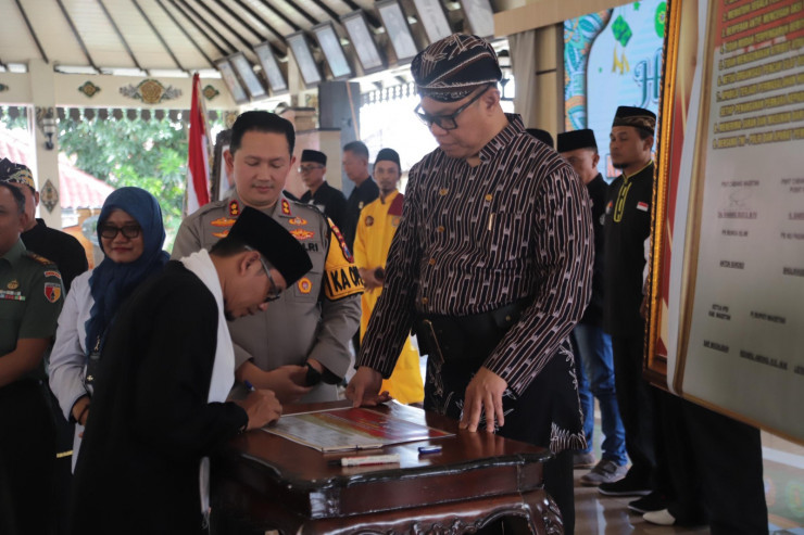 Deklarasi Damai Perguruan Silat di Magetan, Polisi : Komitmen Bersama Ciptakan Keamanan dan Persaudaraan